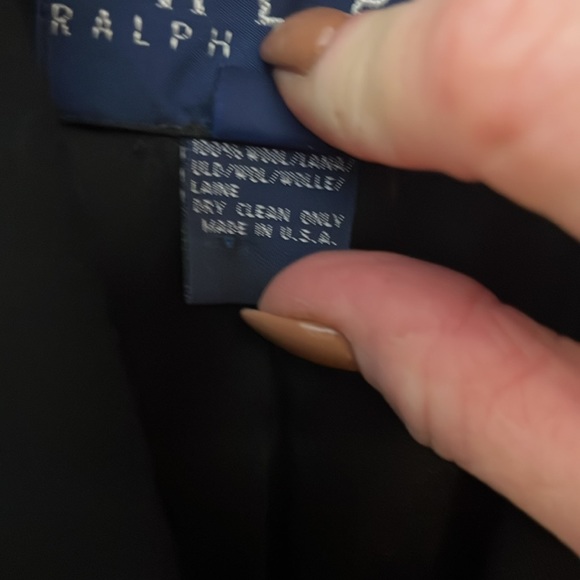 Women’s Ralph Lauren Ralph Longline Wool Dress Coat Size Small - Picture 7 of 7